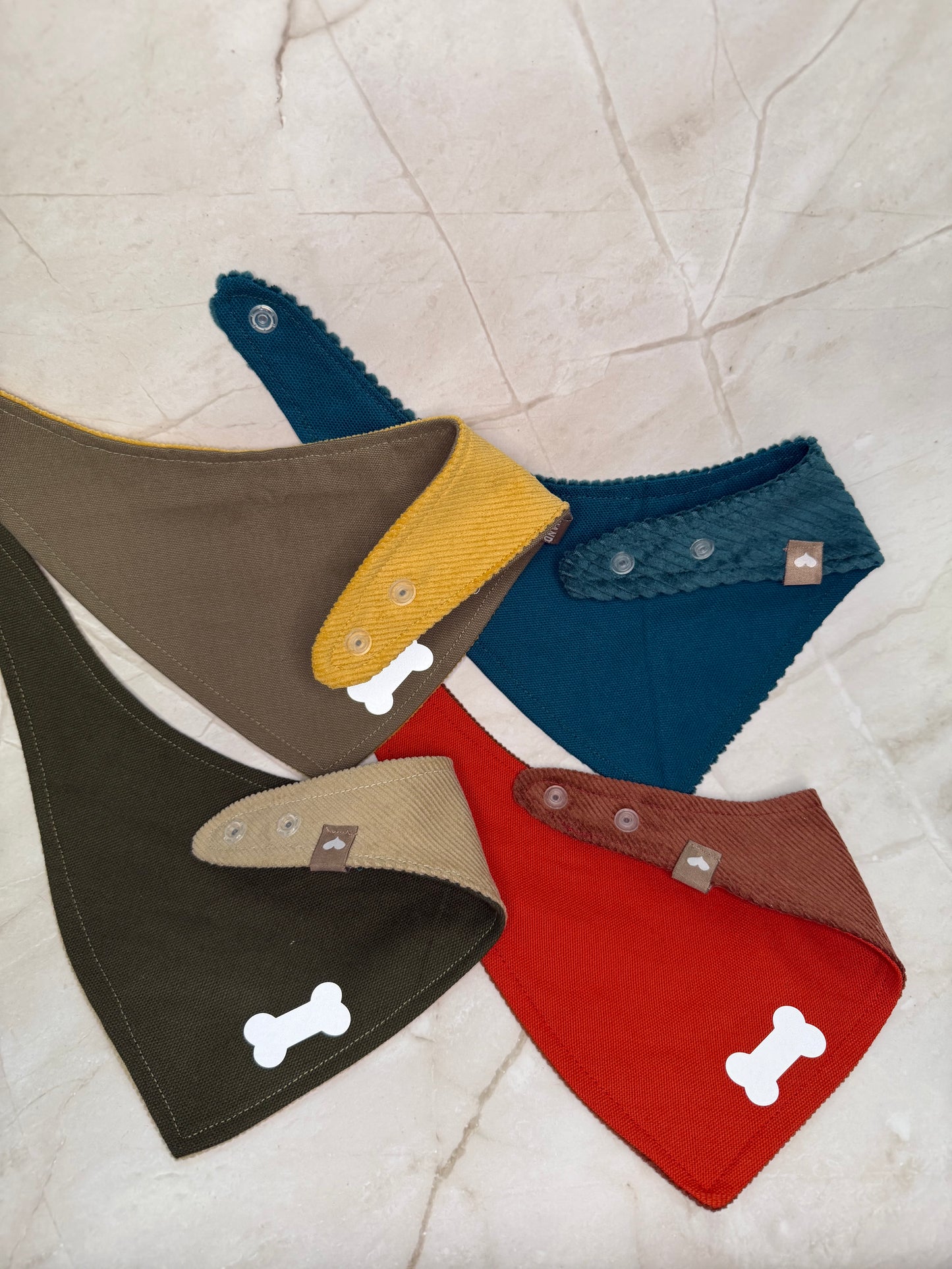 Hundehalstücher, 100% Baumwolle