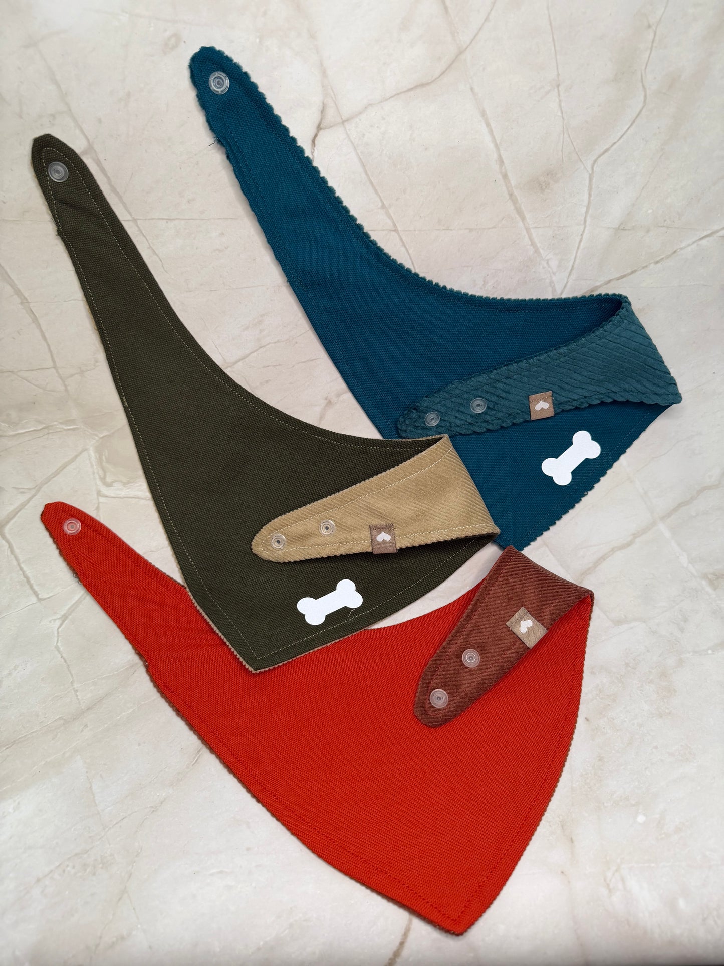 Hundehalstücher, 100% Baumwolle